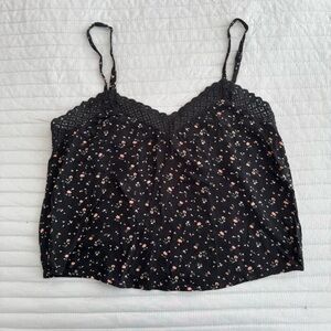 American Eagle Floral Tank Top